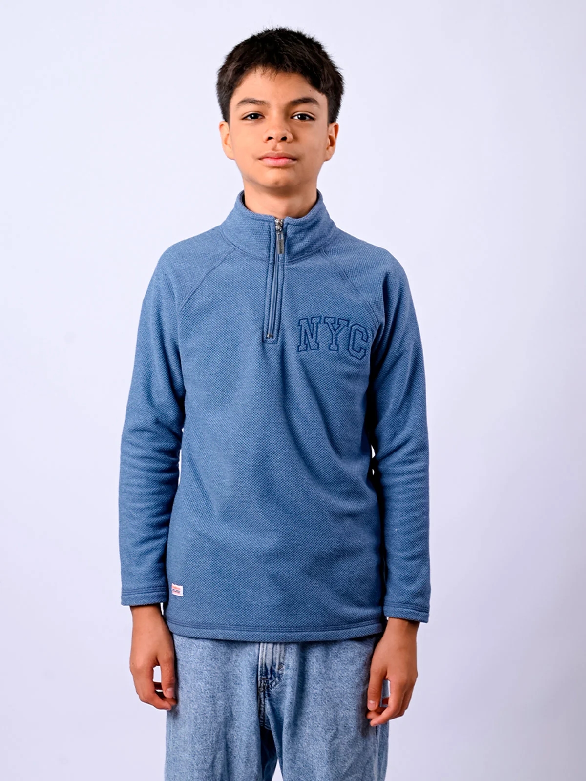 POLO MANGA LARGA NIÑO WOALLANCE COX