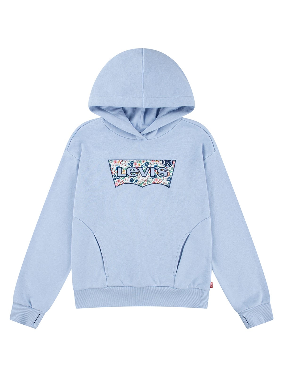 POLERA NIÑA LEVI'S FLORAL BATWING HOODIE