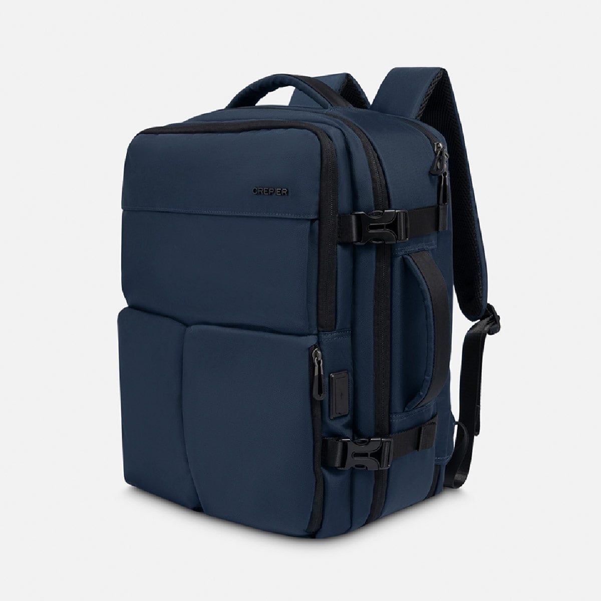 MOCHILA DE VIAJE CREPIER BURNEO PLUS GRANDE AZUL